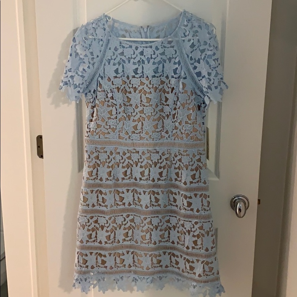 Eliza J light blue Dress